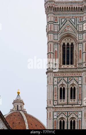 Glockenturm von Giotto, Florenz Stockfoto