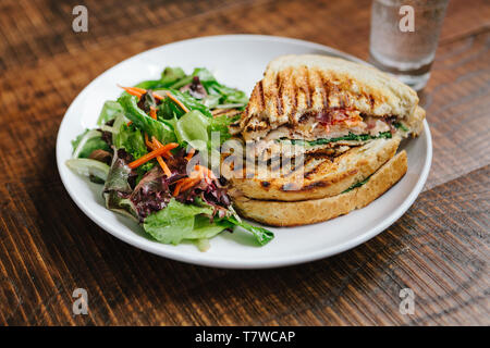 Gegrillter Käse Panini Stockfoto