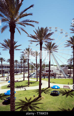 Die Wharf Einkaufszentrum in Orange Beach, Alabama, USA Stockfoto