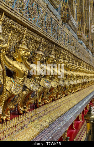 BANGKOK, THAILAND - 25. August 2016: Eindruck von dem Königlichen Palast, auf der Rattanakosin Insel, Bangkok, Thailand. Stockfoto