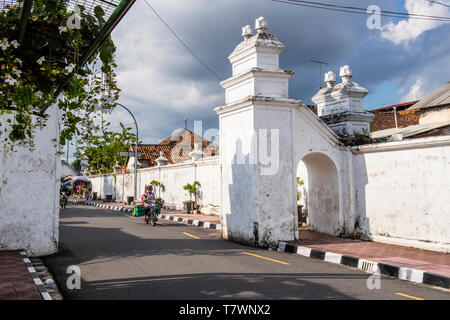 Indonesien, Java, Jakarta, Yogyakarta, Kraton Palace Stockfoto