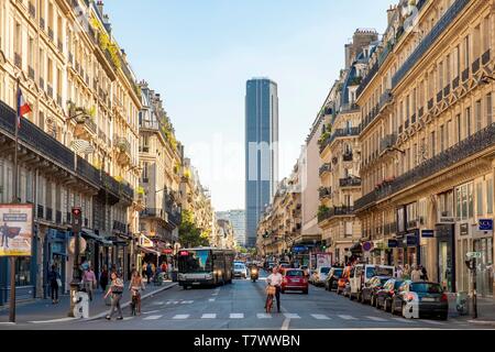 Frankreich, Paris, Montparnasse, Rennes Straße Stockfoto