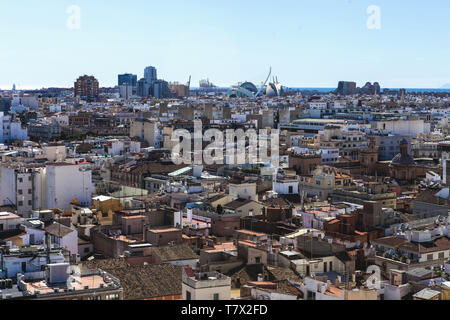 Spanien, Valencia, cityscape Photo Federico Meneghetti/Sintesi/Alamy Stock Foto Stockfoto