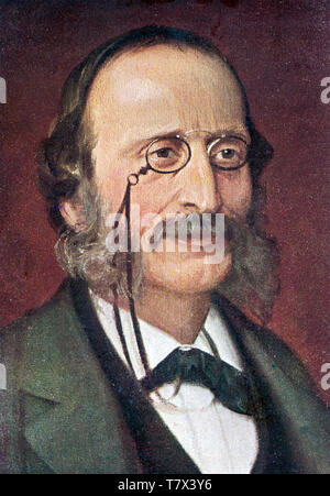 JACQUES OFFENBACH (1819-1880) Deutsch-französischen Komponisten 1865 Stockfoto