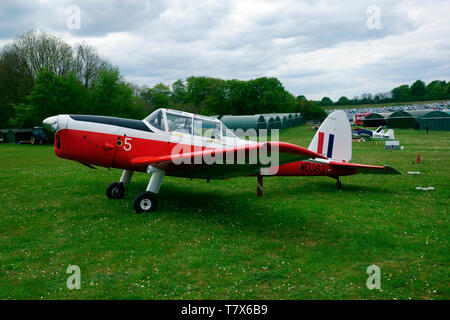 DH CHIPMUNK T.22WD363 (G-BCIH) Popham Flugplatz Stockfoto