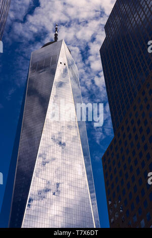 Das One World Trade Center, Downtown Manhattan, New York City, USA Stockfoto
