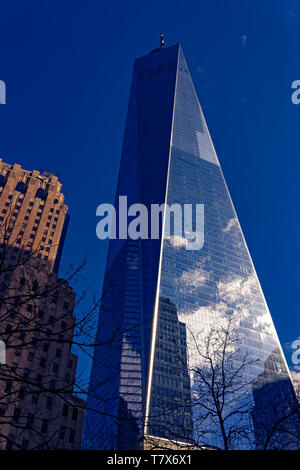 Das One World Trade Center, Downtown Manhattan, New York City, USA Stockfoto
