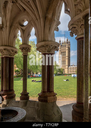 Buxton Memorial Fountain, von Charles Buxton und Samuel Sanders Teulon, feiert die Emanzipation der Sklaven in das Britische Empire 1834, Victoria Stockfoto