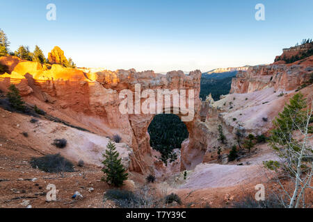 Bryce Canyon National Park, Utah, USA. Natürliche Brücke *** Local Caption *** Stockfoto