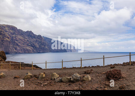 Mirador Punta de Teno auf der West Cape von Teneriffa, Kanarische Inseln, Spanien Stockfoto