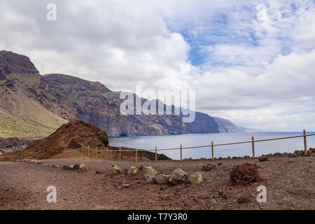 Mirador Punta de Teno auf der West Cape von Teneriffa, Kanarische Inseln, Spanien Stockfoto