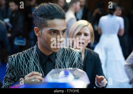 Paris, Frankreich. 8. Mai 2019. Mena Massoud, Paris. Premiere von Aladdin, Grand Rex. Stockfoto