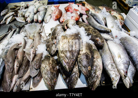 Billingsgate Fischmarkt Stockfoto