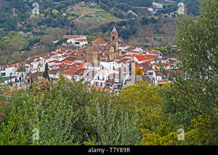 Galaroza, Sierra de Aracena, Heulva Provinz, Andalusien, Spanien Stockfoto