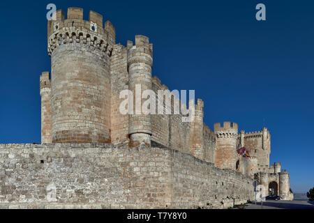 Castillo de Villena, Wein Museum Ursprungsbezeichnung von Ribera de Duero, Provinz Valldolid, Castilla y León, Spanien Stockfoto