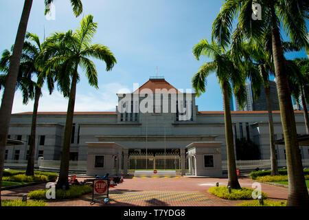 Das Parlament von Singapur City Stockfoto
