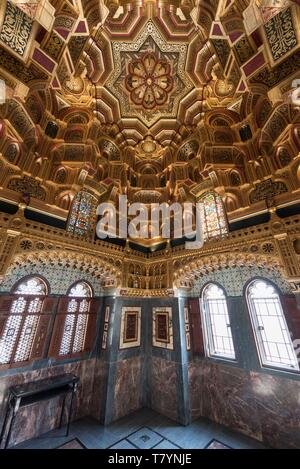 Vereinigtes Königreich, Wales, South Glamorgan, Cardiff, Cardiff Castle, arabischen Raum Stockfoto