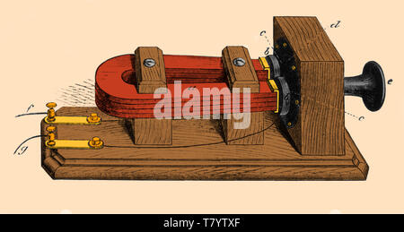 Bell's Ferngespräche, 1876 Stockfoto