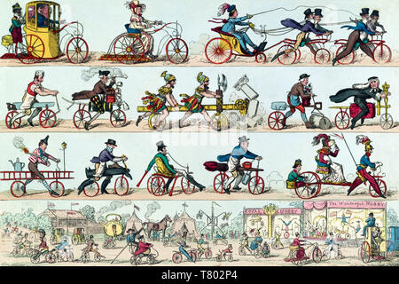 Dandy Horse Fair, 1819 Stockfoto