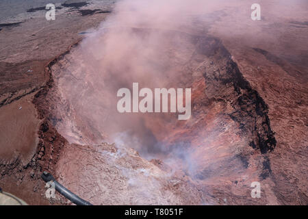 Kilauea Eruption 2018 Stockfoto