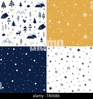 Weihnachten pattern und Vector Illustration Stock Vektor