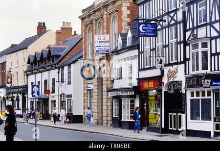 Ye Olde Pork Pie Shop, Melton Mowbray, Leicestershire, England, UK. Ca. 80er Stockfoto