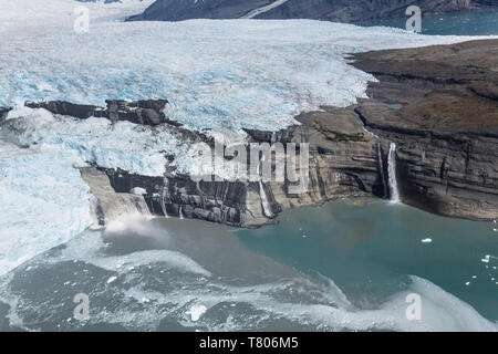 Eiszeit Mehl, Guyot Gletscher Stockfoto