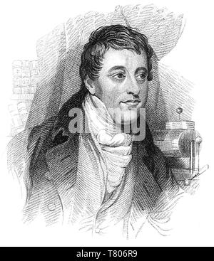 Humphry Davy, englischer Chemiker und Erfinder Stockfoto