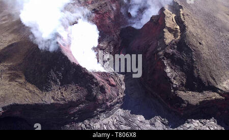 Kilauea Eruption 2018 Stockfoto