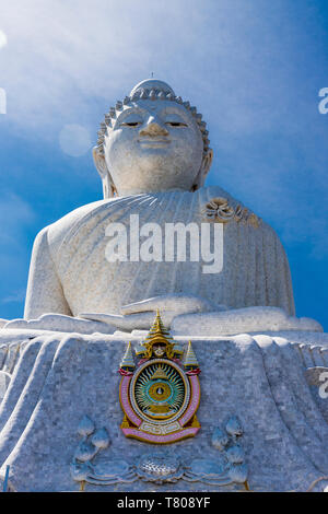 Der große Buddha (Der große Buddha) in Phuket, Thailand, Südostasien, Asien Stockfoto
