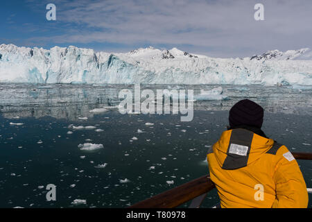 Lilliehook Gletscher, Spitzbergen, Svalbard Inseln, Arktis, Norwegen, Europa Stockfoto