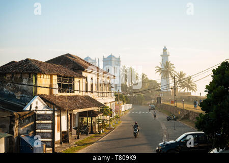 Galle, Altstadt, UNESCO-Weltkulturerbe, South Coast, Sri Lanka, Asien Stockfoto