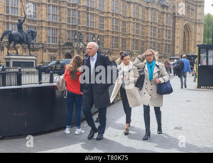 London, Großbritannien. 9. Mai 2019. Pro Europe und bleiben Führer der Liberaldemokraten, Vince Cable ist Teil gesehen, der im Palast von Westminster als der Liberaldemokratischen Partei startet es ist Europawahl manifest Credit: Amer ghazzal/Alamy leben Nachrichten Stockfoto