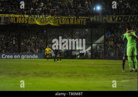 Buenos Aires, Argentinien. 09 Mai, 2019. Finale zwischen Boca Juniors (Argentinien) und Atlético Paranaense, gültig für die sechste und letzte Runde der Gruppenphase an der Copa Libertadores de America 2019 im Estádio Alberto José Armando, bekannt als La Bombonera, Buenos Aires, Argentinien. Credit: Gabriel Sotelo/FotoArena/Alamy leben Nachrichten Stockfoto