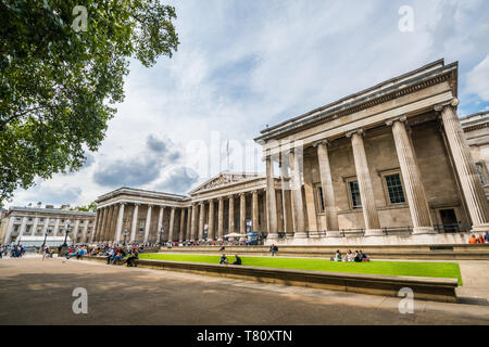 Das Britische Museum, Bloomsbury, London, England, Vereinigtes Königreich, Europa Stockfoto