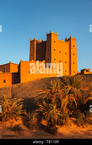 Ait Hamou ou sagte Kasbah, Draa-tal, Marokko, Nordafrika, Afrika Stockfoto