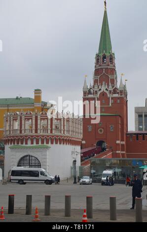 Moskau, die Hauptstadt der Russischen Föderation: am Kreml Stockfoto