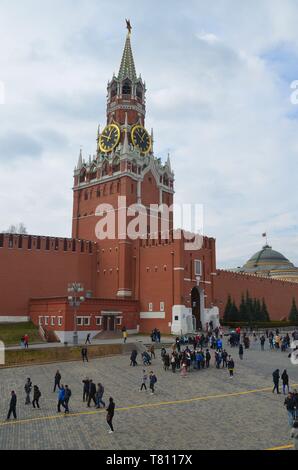 Moskau, die Hauptstadt der Russischen Föderation: am Kreml Stockfoto