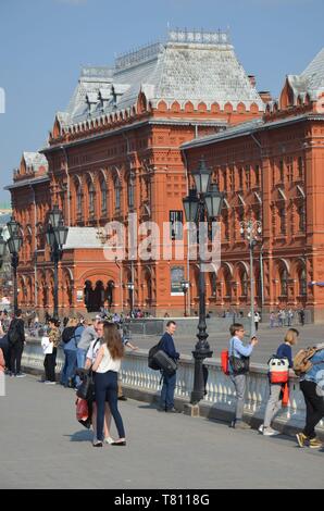 Moskau, die Hauptstadt der Russischen Föderation: Museum am Ochotny Rjad Stockfoto