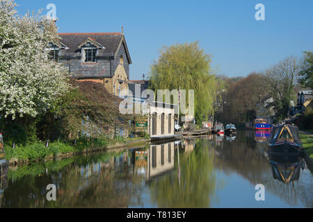 Grand Union Canal Berkhamsted Hertfordshire, England Stockfoto