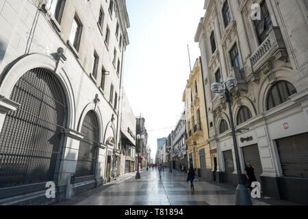 Jiron de La Union. De la Union Street. Lima. Peru. Stockfoto