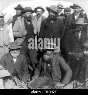 Burenkrieg, Boer Kriegsgefangenen Stockfoto