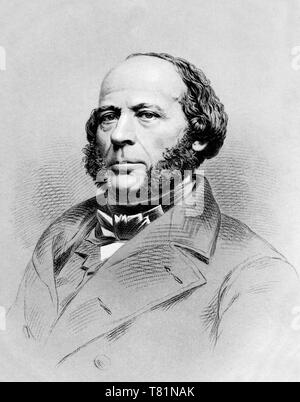 John Ericsson, Schwedisch-US-amerikanischer Erfinder Stockfoto