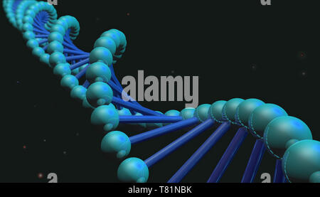 DNA, Abbildung Stockfoto