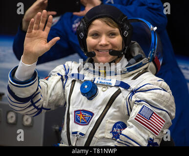 Astronaut Anne McClain, ISS Expedition 58 Stockfoto