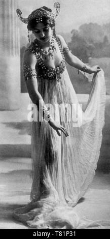 Mata Hari, Niederländische exotische Tänzerin und Kurtisane Stockfoto