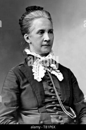 Belva Lockwood, amerikanischer Rechtsanwalt und Autor Stockfoto