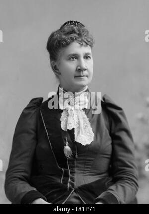 Belva Lockwood, amerikanischer Rechtsanwalt und Autor Stockfoto