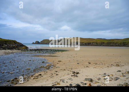 Farr Bucht und Strand in der Nähe von bettyhill im nördlichen Schottland Stockfoto