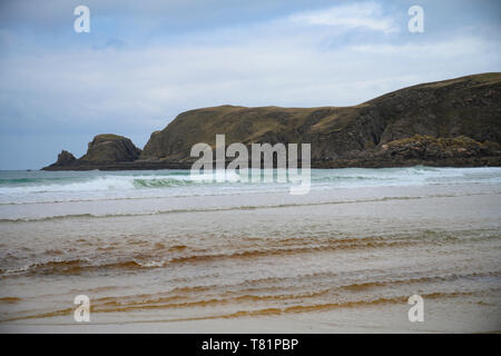 Farr Bucht und Strand in der Nähe von bettyhill im nördlichen Schottland Stockfoto